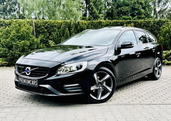 Volvo V60 cena 77900 przebieg: 202762, rok produkcji 2018 z Sztum małe 781